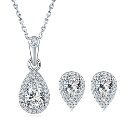 925 Silber Luméa Drop - Schmuckset