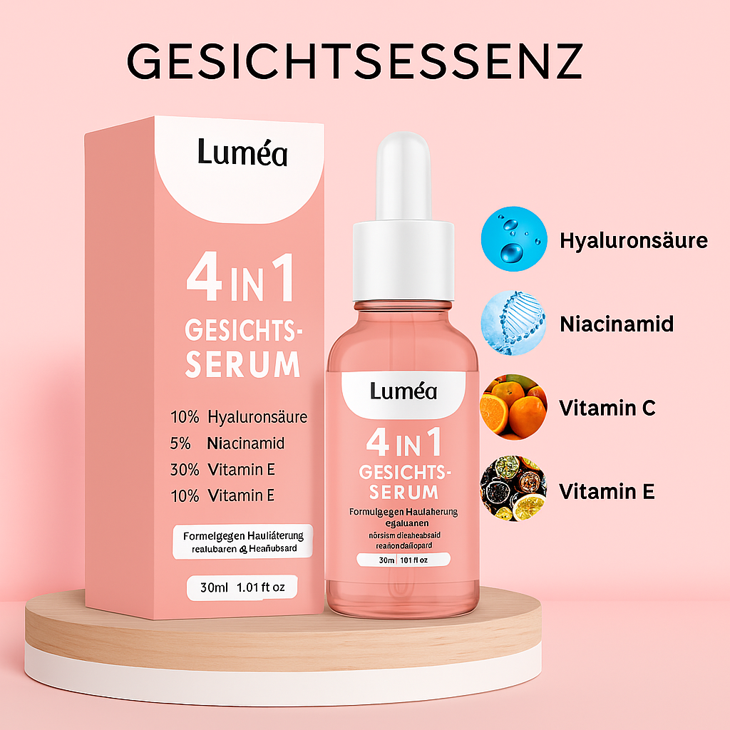 Luméa Glow - 4 in 1 Facial Serum