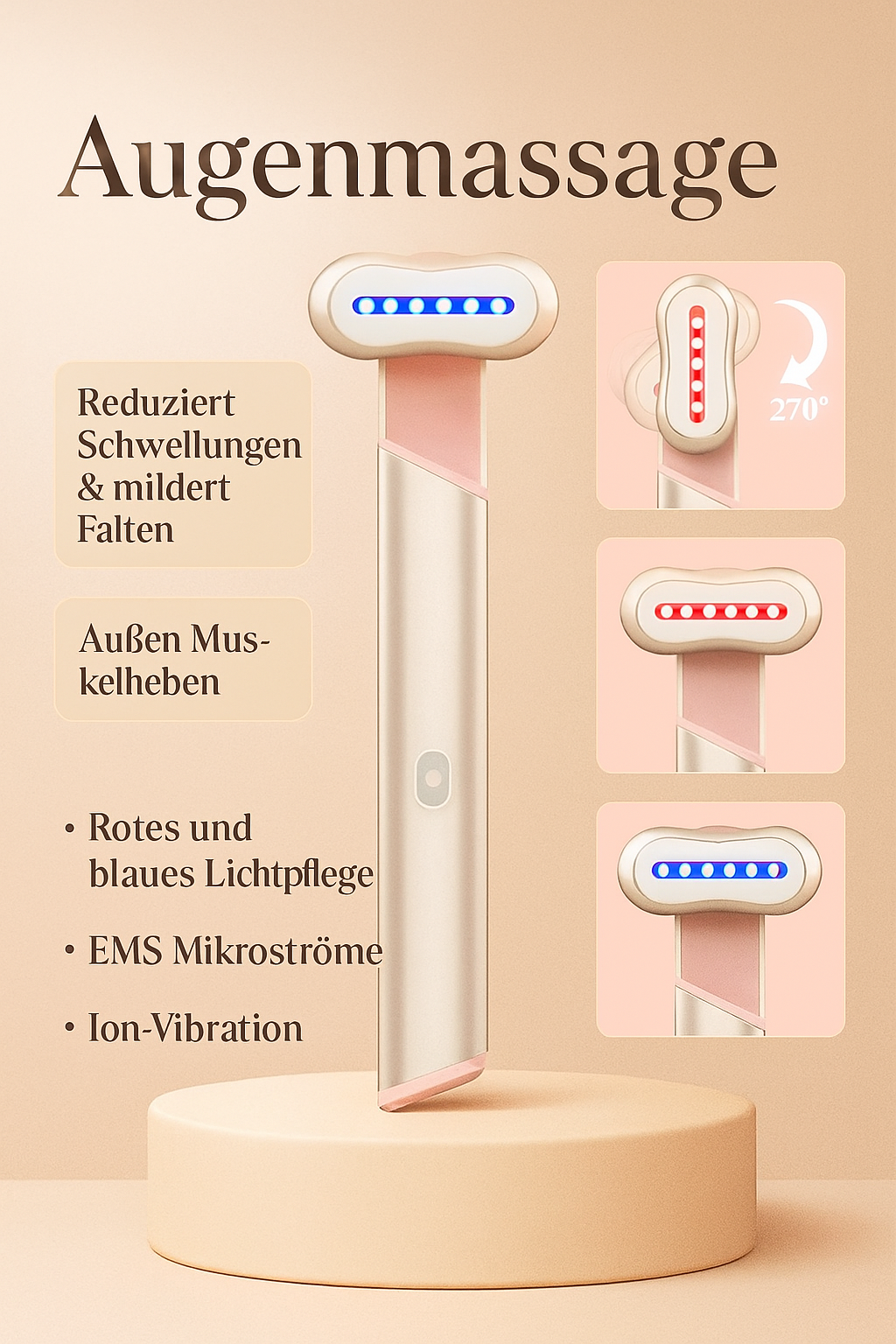 Luméa Glow Augenmassagegerät