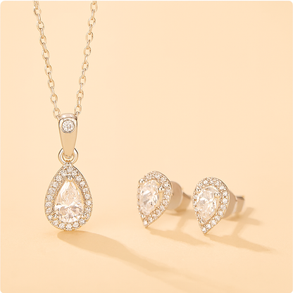 925 Silber Luméa Drop - Schmuckset