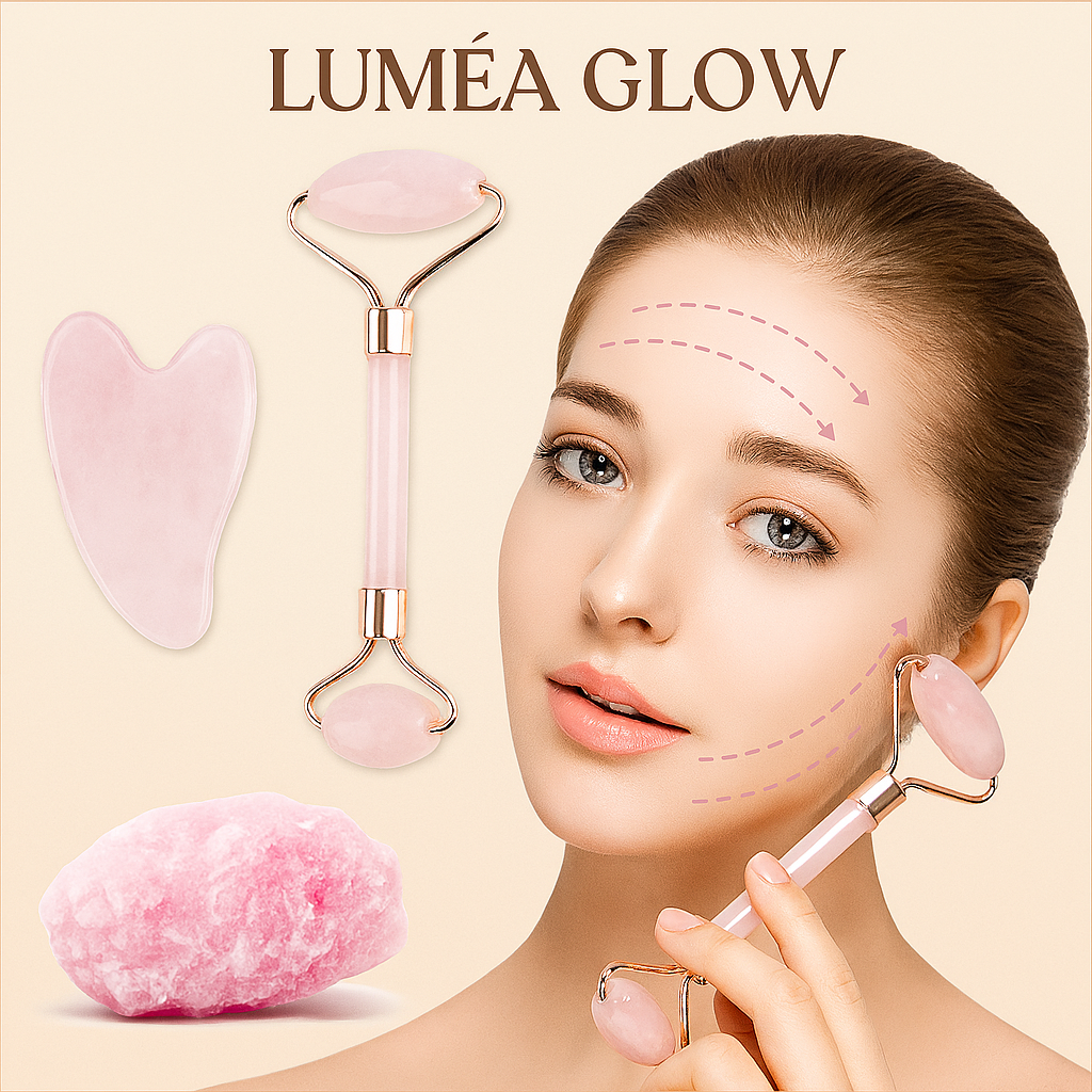 Gua Sha Glow Stone - 2 in 1 Set