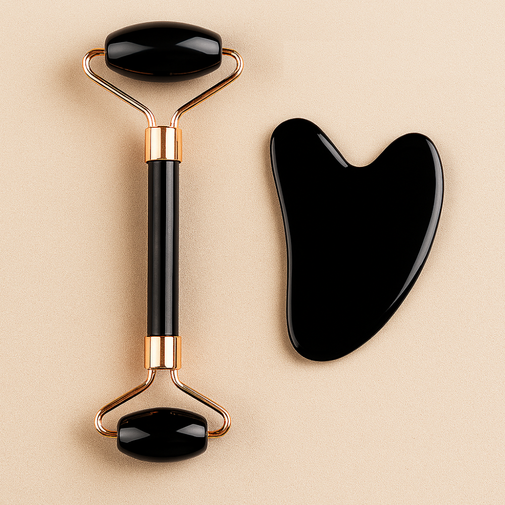 Gua Sha Glow Stone - 2 in 1 Set