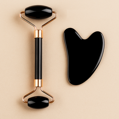 Gua Sha Glow Stone - 2 in 1 Set